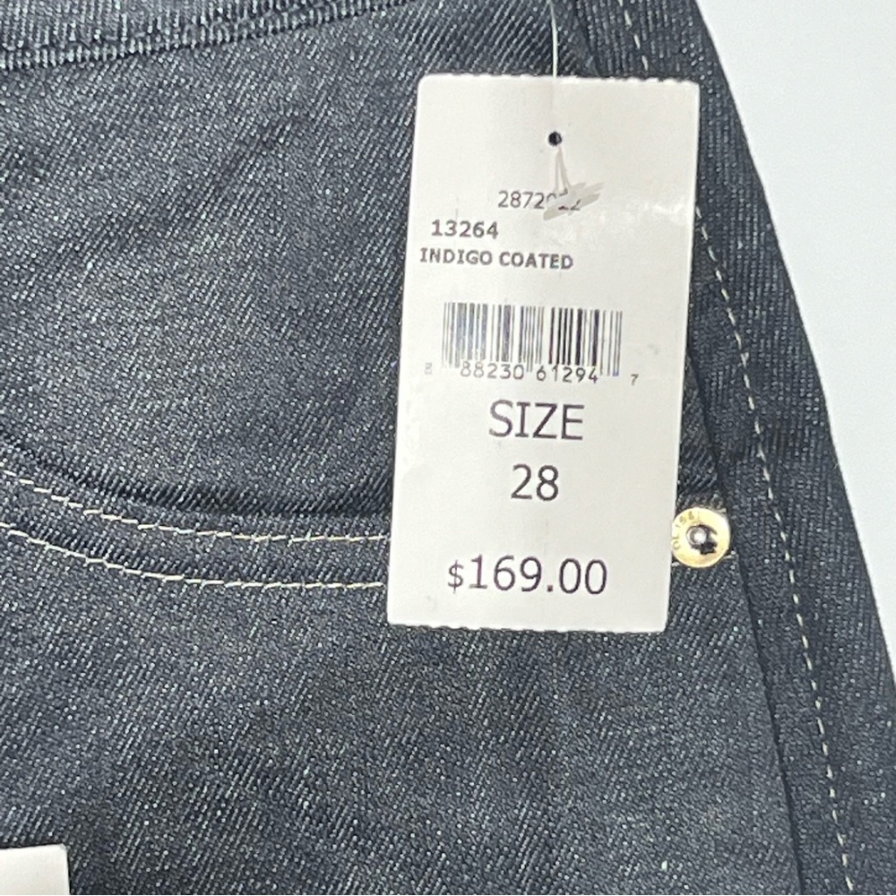 DL1961 Asra Mini Skirt Indigo size Med 28 NWT - Picture 2 of 13